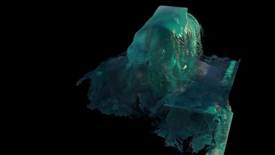 Houdini Fluid simulations